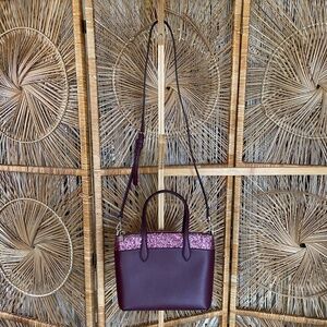 kate spade Purple/Glitter Crossbody